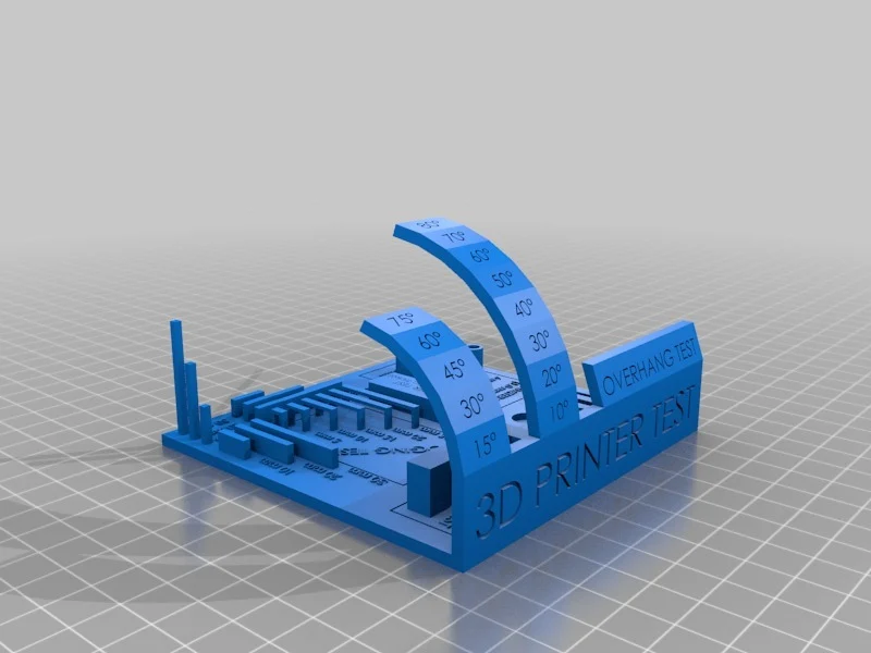 Compilado de Testes em Uma Peça 3D