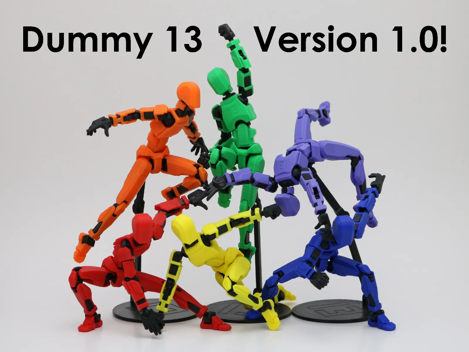 Boneco Articulado – Dummy/Titan 13 Versão 1.0